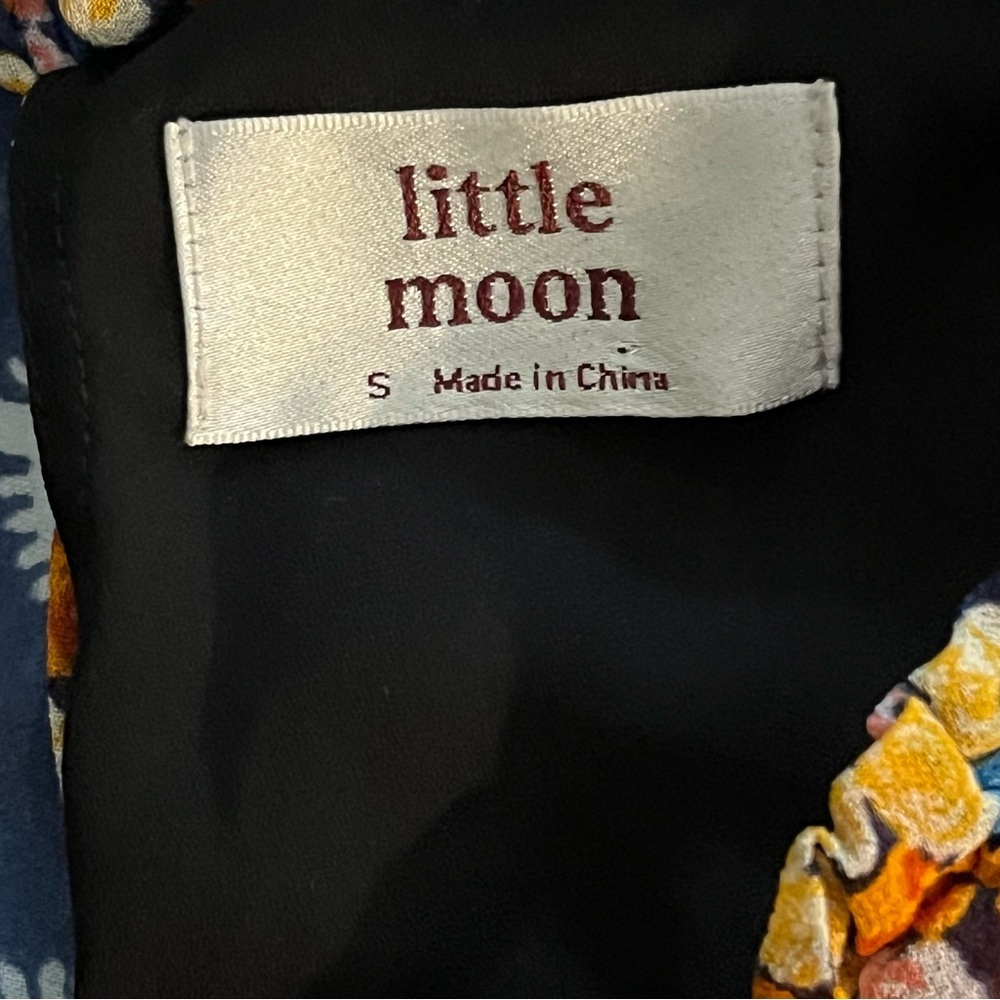 Aritzia Little Moon Rarity  Floral Tiered Midi Dress - Picture 8 of 10